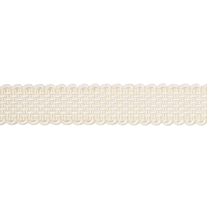 Schumacher Trim Frances Silk Gimp Ivory 83360 Patterson Flynn - My Fabric Connection -