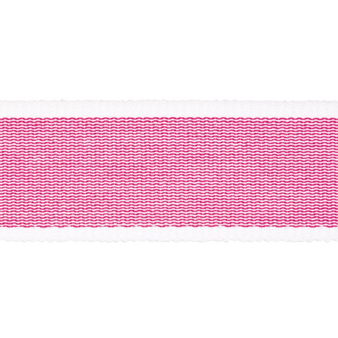 Schumacher Trim Sandpiper Tape Medium Pink 84082 Perennial Favorite Trims - My Fabric Connection -