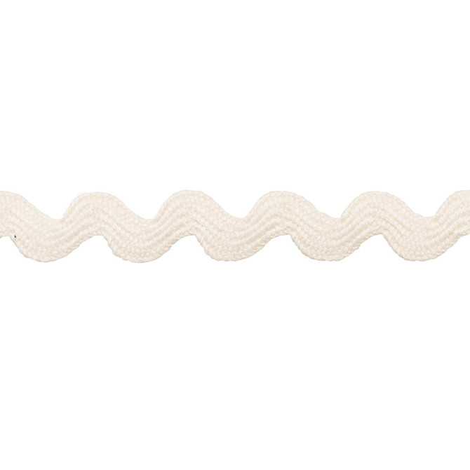 Schumacher Trim Ric Rac Tape Small Ivory 82705 New Old-Fashioned - My Fabric Connection -