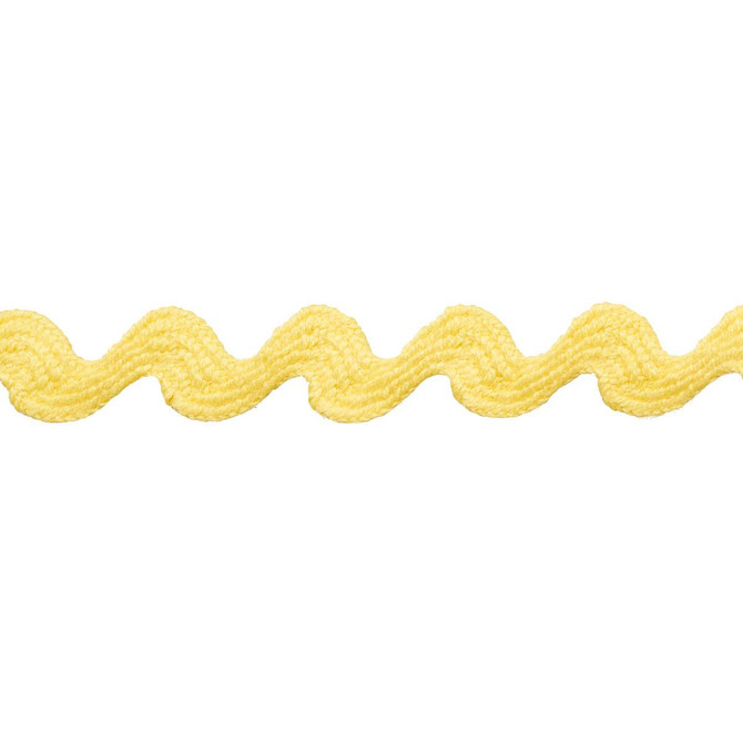 Schumacher Trim Ric Rac Tape Small Yellow 82708 New Old-Fashioned - My Fabric Connection -
