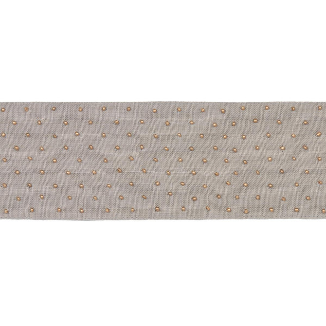 Schumacher Trim Northern Lights Beaded Tape Grey 70625 Full Bloom - My Fabric Connection -
