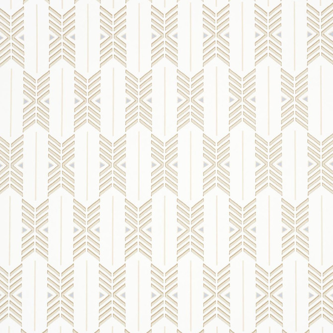 Schumacher Wallpaper Quiver Sesame 5015810 A Rum Fellow 3.38" - My Fabric Connection -