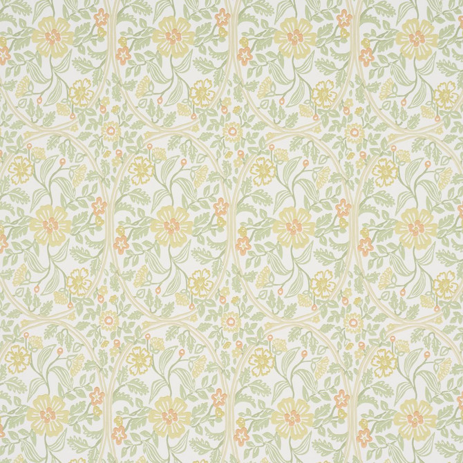 Schumacher Wallpaper Garden Guild Marigold 5016271 Craft Revival 27.0" - My Fabric Connection -