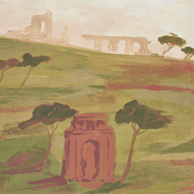 Schumacher Wallpaper Appian Way 4 Daylight 5016040 Backdrop X Xavier Donnelly 192.0" - My Fabric Connection -