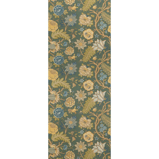 Schumacher Wallpaper Darsy Tree Of Life Sisal Juniper 5015630 Schumacher Classics 68.0" - My Fabric Connection -