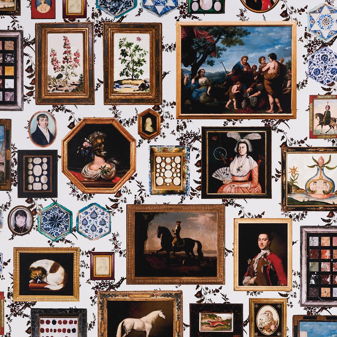 Schumacher Wallpaper Le Grand Tour Floral 5014290 Johnson Hartig 54.0" - My Fabric Connection -