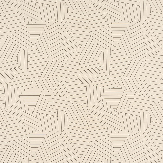 Schumacher Wallpaper Deconstructed Stripe Sisal Black 5016580 Textured & Woven Wallcoverings 17.0" - My Fabric Connection -