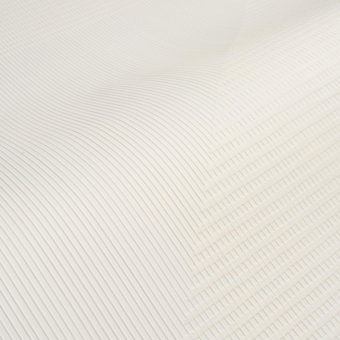 Schumacher Wallpaper Hand Combed Triangles White 5016521 Textured & Woven Wallcoverings 27.0" - My Fabric Connection -