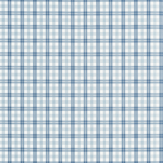 Thibaut Wallpaper Huntley Plaid Blue T44056 Wallpaper Non Woven Wallpaper U.S.A </p><p>Repeat: H: , V: 2.25   (5.71  cm) 27  in  (68.58  cm) - My Fabric Connection -