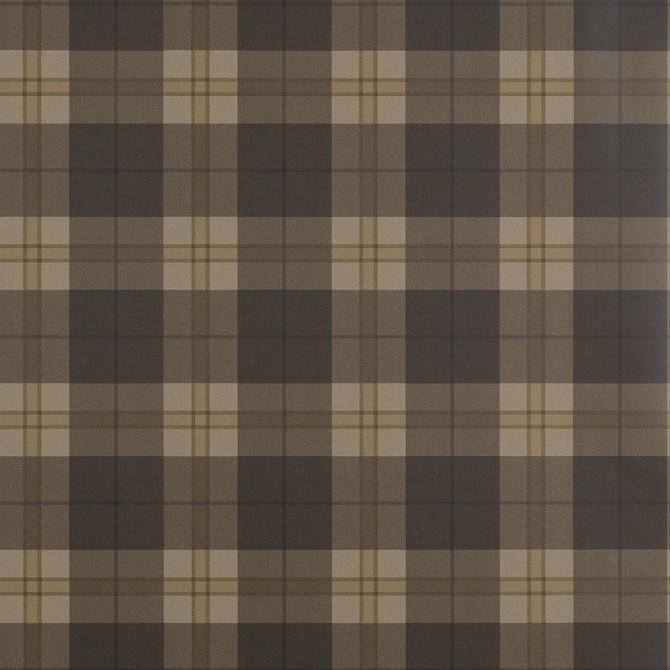 Thibaut Wallpaper Douglas Plaid Brown T44074 Wallpaper Non Woven Wallpaper U.S.A </p><p>Repeat: H: , V: 6.75   (17.14  cm) 27  in  (68.58  cm) - My Fabric Connection -