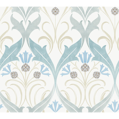 Kravet Design - Wallcovering - W3930.13.0 - Wallcovering - NON WOVEN - 100% - United States </p><p>Repeat: H: , V: 27.5 21 - My Fabric Connection -