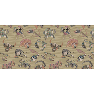 Kravet Couture - Wallcovering - W3853.1616.0 - Wallcovering - VINYL ON NON WOVEN - 100% - Italy </p><p>Repeat: H: , V: 27.5 21 - My Fabric Connection -