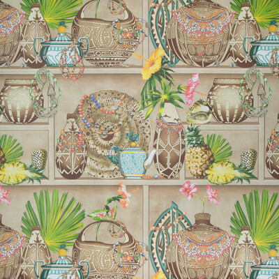 Brunschwig & Fils - Wallcovering - P8022107.9175.0 - Wallcovering - CELLULOSE - 62%;BINDER - 16%;POLYESTER - 14%;MINERAL FILLERS - 8% - Italy </p><p>Repeat: H: , V: 27.5 21 - My Fabric Connection -