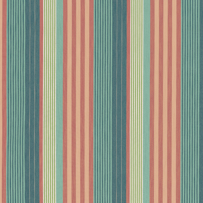 Thibaut Fabric Esprit Stripe Pine and Mimosa W81702  Fabric U.S.A </p><p>Repeat: H: 14 in (35.56 cm), V: 0 (0.00 cm) 54 in  (137.16 cm) - My Fabric Connection -