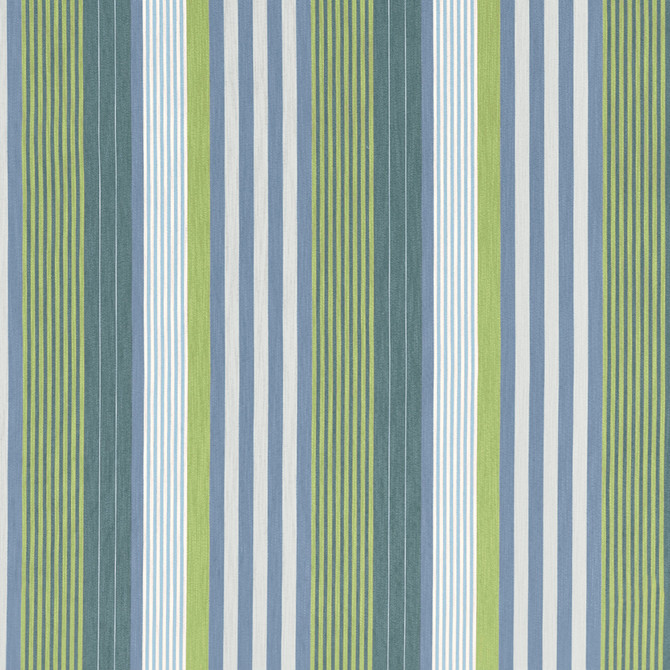Thibaut Fabric Esprit Stripe Bermuda and Kiwi W81703  Fabric U.S.A </p><p>Repeat: H: 14 in (35.56 cm), V: 0 (0.00 cm) 54 in  (137.16 cm) - My Fabric Connection -
