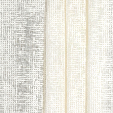 Carole Fabric Chesive Ivory In The Open 75% Polyester, 18% Cotton, 7% Linen N/A 1 1/4" V, 1 1/2" H 54" - My Fabric Connection -