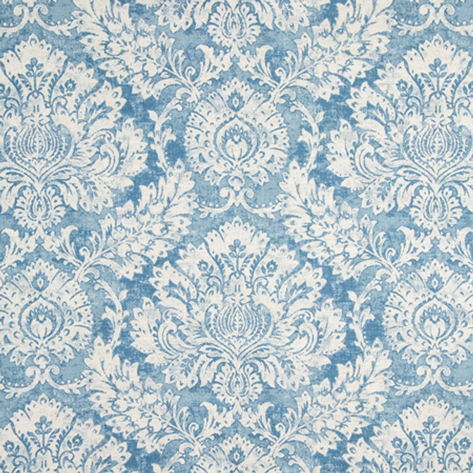 Carole Fabric To Meet You Denim Making Waves 75% Cotton, 25% Linen 17,000 Wyzenbeek Double Rubs 24 3/4" V, 13 3/4" H HD 55.25" - My Fabric Connection -