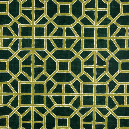 Carole Fabric Gate House Rosemary Serene Green 75% Cotton, 25% Linen-Soil Repellent 9,000 Wyzenbeek Double Rubs 12 1/2" V, 13 3/4" H 55" - My Fabric Connection -