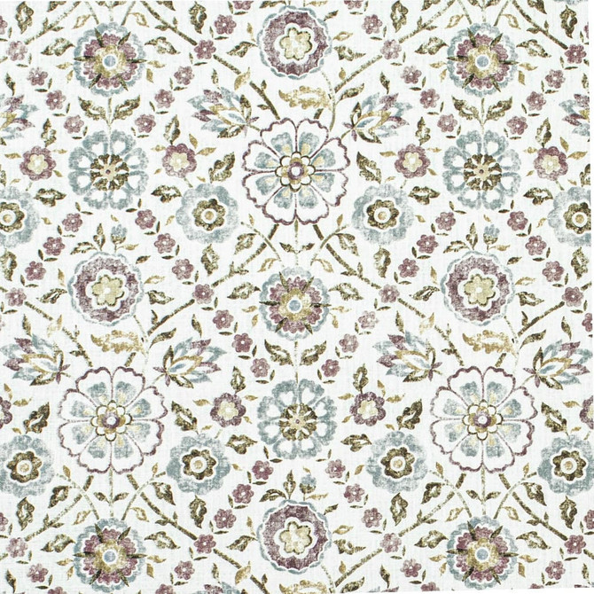 Charlotte Fabric CB800-534 Shades of Wild Rose 100% Cotton India Exceeds 20,000 Wyzenbeek Rubs (Heavy Duty) Horizontal 13.75" x Vertical 17.75" 54 Inches - My Fabric Connection -