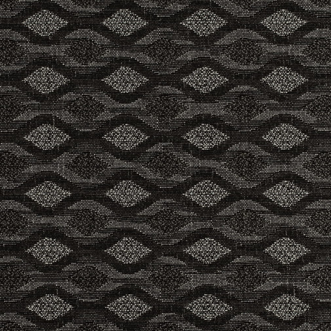 Charlotte Fabric D4645 Onyx Contract Collective 100% Polyester USA Exceeds 100,000 Wyzenbeek Rubs (Heavy Duty) Horizontal 2.5" x Vertical 2.5" 54 Inches - My Fabric Connection -