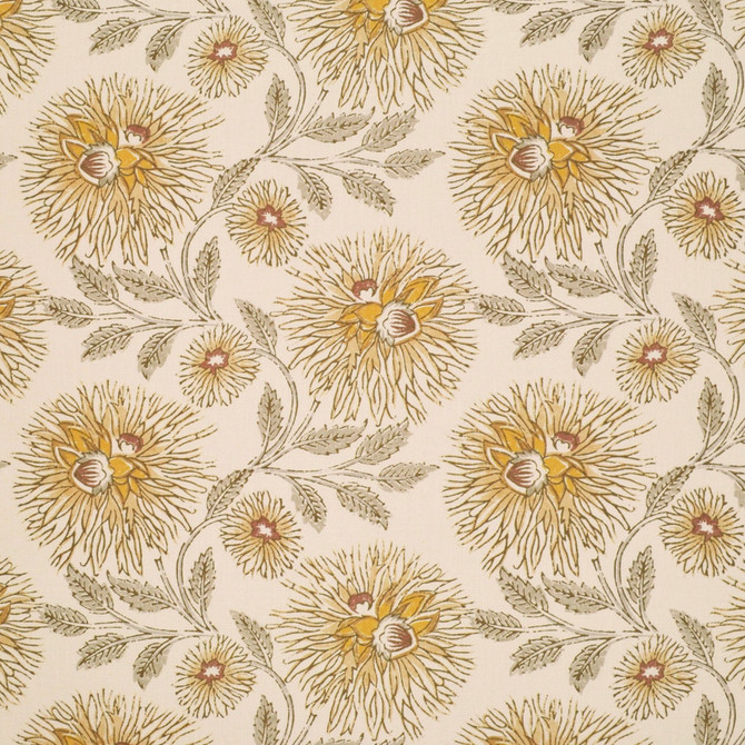 Greenhouse Fabric S6507 Earthy 50% Cotton, 35% Viscose, 15% Linen India 51,000 </p><p>Repeat: 13.75" H, 9.75" V 53" - My Fabric Connection -