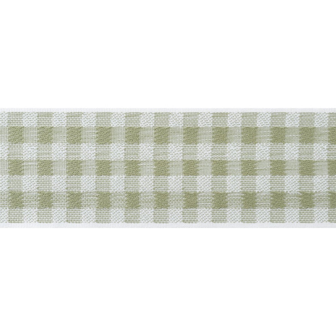 Thibaut Trim June Tape Willow AE12302 Trim 100% Cotton U.S.A </p><p>Repeat: H: , V: 3 in  (7.62 cm) - My Fabric Connection -