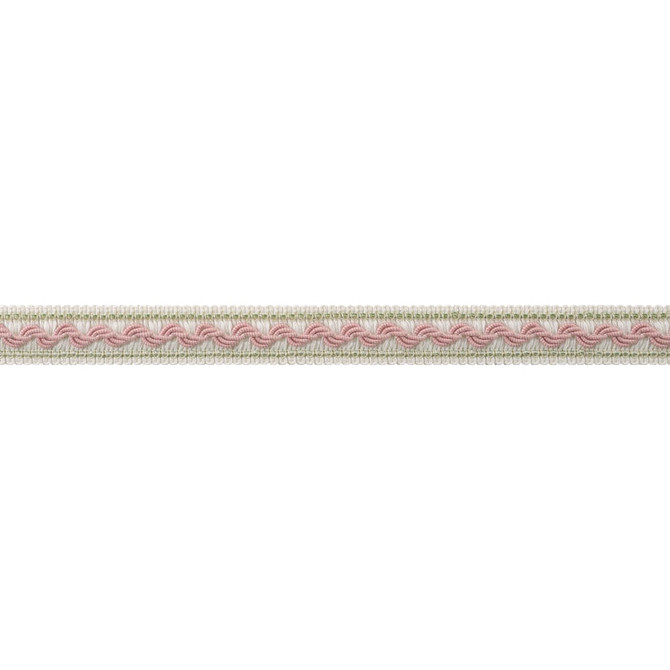 Thibaut Trim Bree Tape Rose and Willow AE12373 Trim 96% Polyester, 4% Cotton U.S.A </p><p>Repeat: H: , V: 0.75 in  (1.91 cm) - My Fabric Connection -