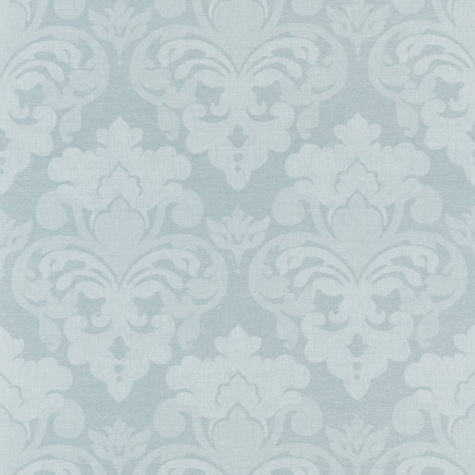 Thibaut Wallpaper Darcey Damask Soft Blue AT16120 Wallpaper Non Woven Wallpaper U.S.A </p><p>Repeat: H: , V: 24  (60.96 cm) 27 in  (68.58 cm) - My Fabric Connection -