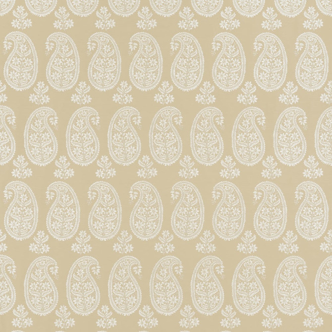 Thibaut Fabric Campania Paisley Beige AW16111 Fabric U.S.A 16000 Martindale </p><p>Repeat: H: 7 in (17.78 cm), V: 24.5 (62.23 cm) 54 in  (137.16 cm) - My Fabric Connection -