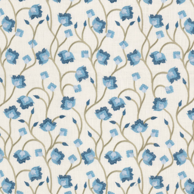 Stout Fabric Bonjour 4 Starlight Fabric 100%Cot India </p><p>Repeat: H: 8.25, V: 5.125 51 in - My Fabric Connection - Stout Fabric Bonjour 4 Starlight Fabric 100%Cot India </p><p>Repeat: H: 8.25, V: 5.125 51 in - My Fabric Connection -