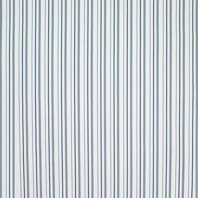 Ralph Lauren Fabric Annickticking Bleu COTTON - 100% India Horizontal: 3.5 and Vertical: 0 54 - My Fabric Connection -