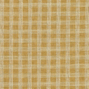 Norbar Fabric Sanchez Gold 111 PANAMA 68% POLYESTER 32% COTTON INDIA 1 3/4"V 1 1/2"H 54" - My Fabric Connection -