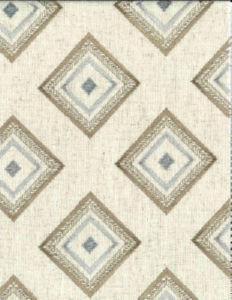 Norbar Fabric Lambeth Taupe PRISM ELEMENTS 50% POLYESTER - 40% COTTON CHINA 5 3/4"V - 7 1/2"H 53 - My Fabric Connection -