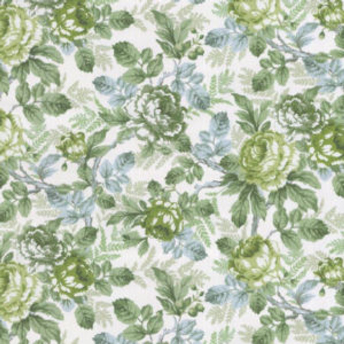 Norbar Fabric Martinique Green ROMANCE 100% COTTON INDIA 17 3/4"V 36"H 55 - My Fabric Connection - Norbar Fabric Martinique Green ROMANCE 100% COTTON INDIA 17 3/4"V 36"H 55 - My Fabric Connection -
