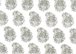 Norbar Fabric Stratus Driftwood Lw ROMANCE 100% COTTON SPAIN 6 1/2"V 3"H 55 - My Fabric Connection -