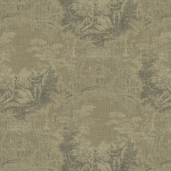 PK Lifestyles Fabric A Sweet Life Stone 472681 History Retold VIII 555 Linen, 45% Rayon Pakistan 50000 H: 13.5, V: 25.25 54 - My Fabric Connection -