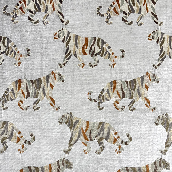 Magnolia Fabric Tigress Moondust - 44% Viscose, 29% Cotton, 27% Poly India 30000 Horizontal: 14 and Vertical: 25 54 - My Fabric Connection -