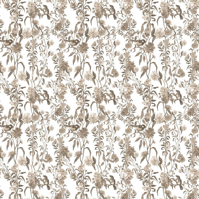 RM CoCo Fabric Windermere Garden Driftwood Painter's Palette Titanium White To Lamp Black See Sample 0 Horizontal: 18 and Vertical: 23 0 - My Fabric Connection -