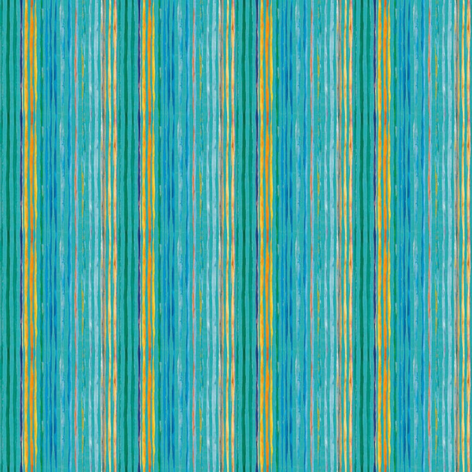 RM CoCo Fabric Caribe Stripe Paradise Suitemates 100% Polyester See Sample 0 Horizontal: 13.72 and Vertical: 0 55 - My Fabric Connection -