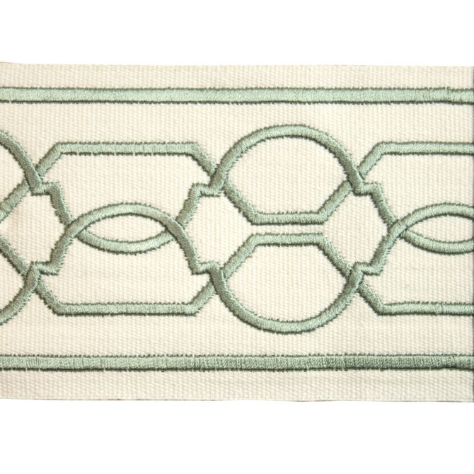 RM CoCo Trim BD118 Border 4" Spa Creative Threads II 100% Cotton Base 100% Rayon Embroidery See Sample 0 Horizontal: 4 and Vertical: 3.75 4 - My Fabric Connection -