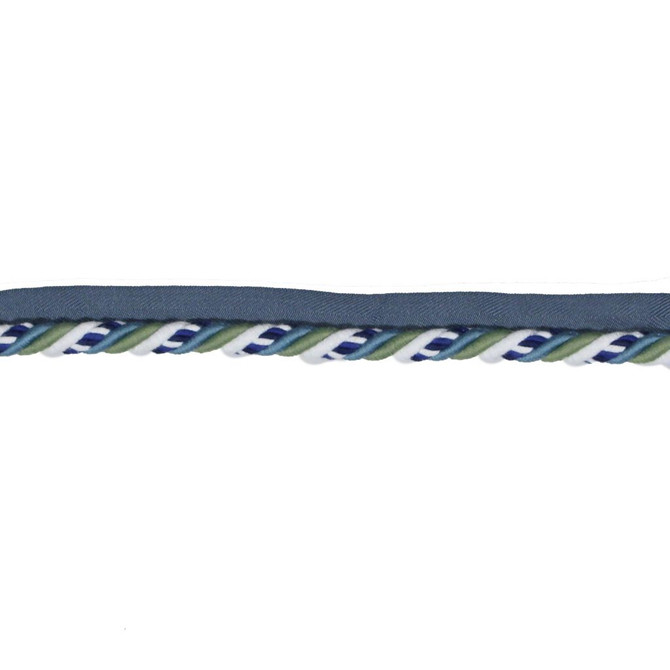 RM CoCo Trim LC101 LIPCORD .5" AQUAMARINE Bahama Breeze 60% Cotton 32% Acrylic 8% Polyester See Sample 0 Horizontal: 0 and Vertical: 0 0.5 - My Fabric Connection -