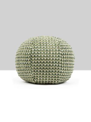 Scalamandre Pillows Heatherton Pillow 12 Dia - Moss HNRADK273330004 COLOR POP 61% RECYCLED ACRYLIC 38% POLYESTER 1% VISCOSE U.S.A. Horizontal: and Vertical: 0 - My Fabric Connection -