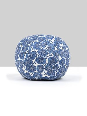 Scalamandre Pillows May Pillow 12 Dia - Cobalt HNRADK166560002 COLOR POP 90% COTTON 10% LINEN U.S.A. Horizontal: and Vertical: 0 - My Fabric Connection -