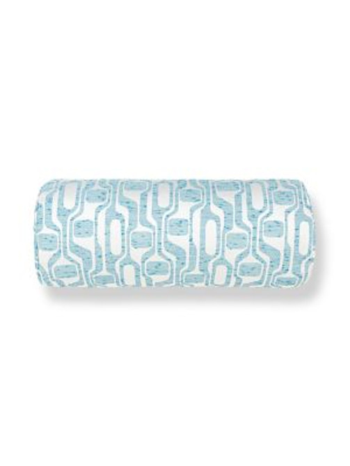 Scalamandre Pillows Telly Pillow 21 X 7 - Blueskies HNBADK273350003 COLOR POP 92% COTTON 8% NYLON U.S.A. Horizontal: and Vertical: 0 - My Fabric Connection -