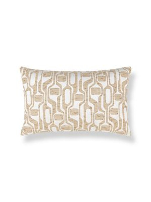 Scalamandre Pillows Telly Pillow 14 X 22 - Toast HNLBDK273350004 COLOR POP 92% COTTON 8% NYLON U.S.A. Horizontal: and Vertical: 0 - My Fabric Connection -
