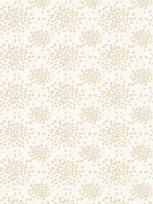 Scalamandre Wallpaper Fireworks Beige On White WHNP1020D0010 ALBERT HADLEY U.S.A. Horizontal: 6.75" and Vertical: 9" 27 - My Fabric Connection -