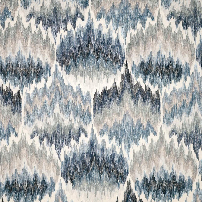 Maxwell Fabric Shatter # 139 Nautic Color Theory-Vol. Ix Pacific 62% POLYESTER
38% COTTON EMB.-100% POLYESTER INDIA V-9" H-12.9" 54"EMB.51" - My Fabric Connection -