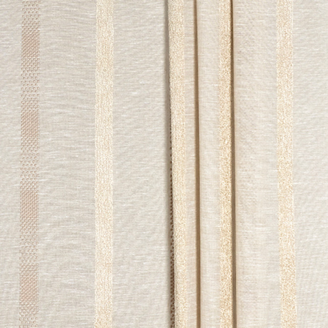 Carole Fabric Full Of Joy Sand Sheer Impressions 69% Cotton, 22% Polyester, 9% Viscose N/A 8 1/4" H 116" - My Fabric Connection -