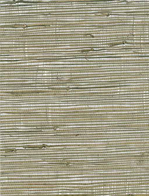 Seabrook Wallpaper Triangle Grass Gray, Metallic Silver, Neutrals Natural Resource  China 72 0" 36"  - My Fabric Connection -