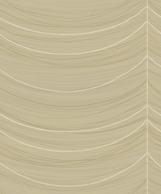 Seabrook Wallpaper Beads Beige, Bronze, and Glitter Aura  Netherlands 56.05 25.2" 20.5"  - My Fabric Connection -